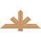 Ekena Millwork Kennewick Timber Gable Bracket, Western Red Cedar, 48"W x 22"H x 1 1/2"D x 5 1/2"F, 11/12 Pitch GBW048X22X0206KEN00SWR - alternate 1